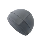 Unisex Plain Color Casual Multifunctional Skull Caps, Gifts for Girlfriend, Black Summer Sportive Beanie Fitted Hat Modern Cap for Men & Women, Stretchy Helmet Liner Hat, Biking Accessory for Back To School, Vacation Accessories, Winter